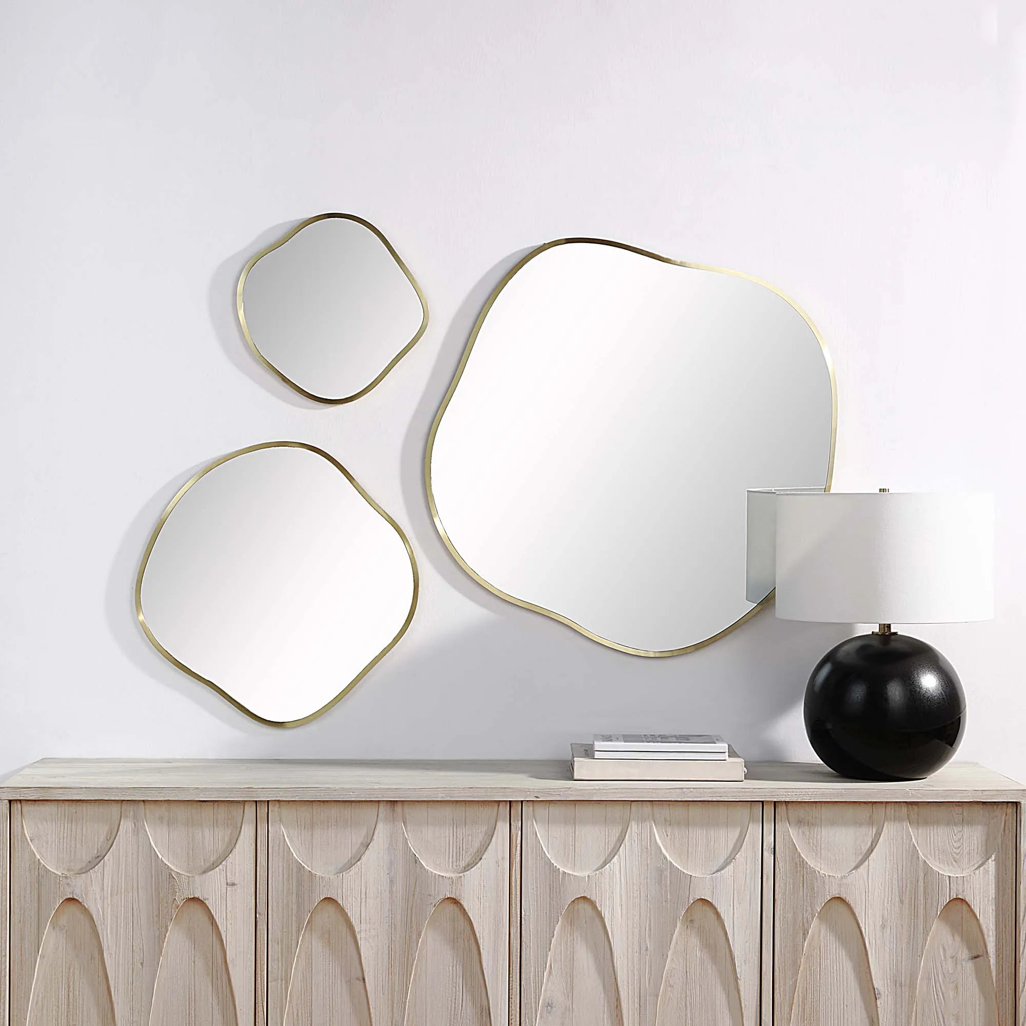 Nucleus Wall Mirror Set Of 3