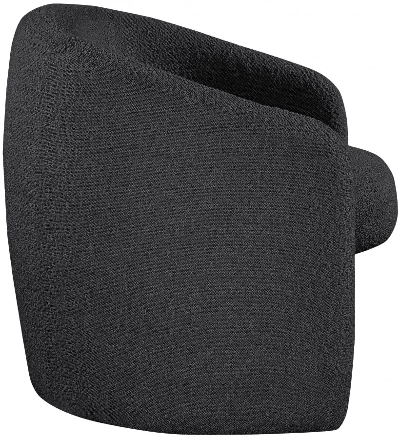 Fauteuil d'appoint rembourré en chenille Vivi