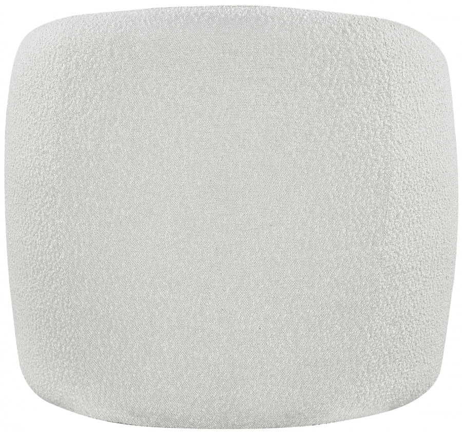 Fauteuil d'appoint rembourré en chenille Vivi