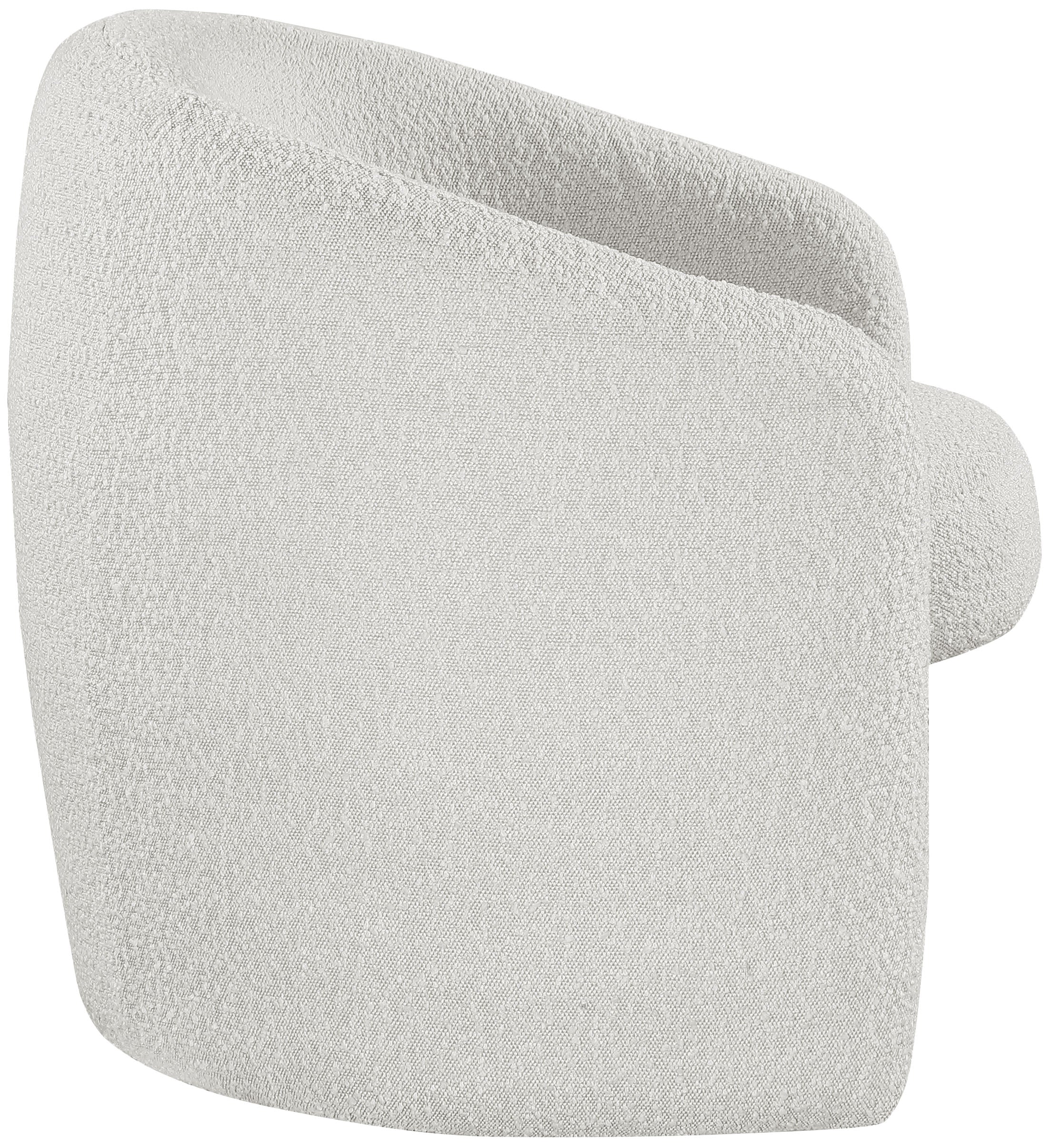 Fauteuil d'appoint rembourré en chenille Vivi
