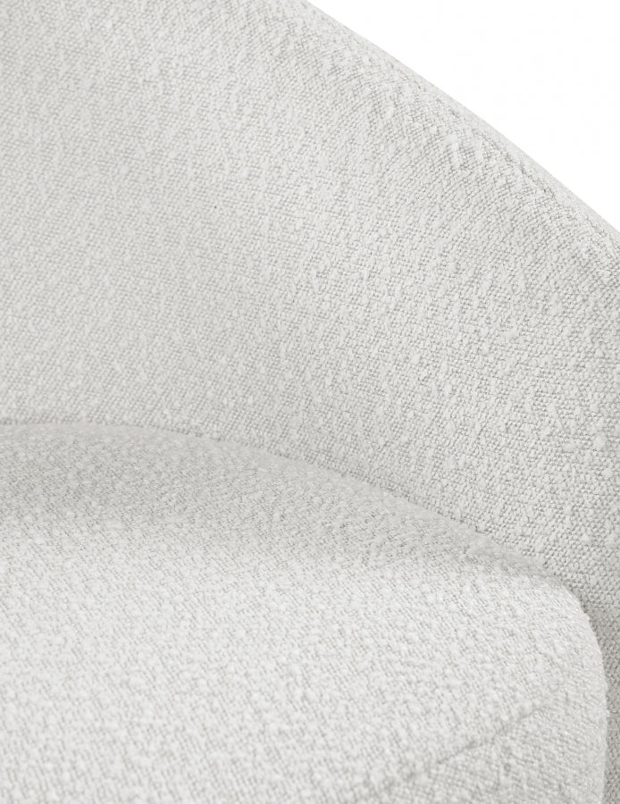 Fauteuil d'appoint rembourré en chenille Vivi