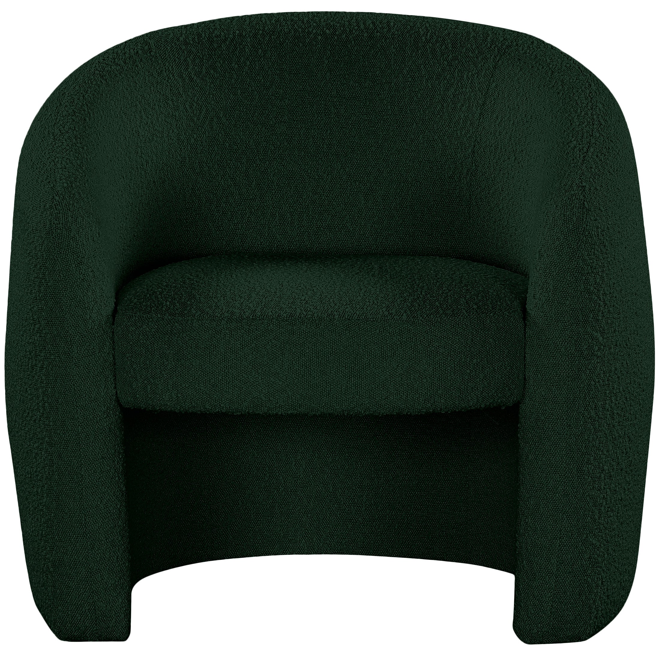 Fauteuil d'appoint rembourré en chenille Vivi