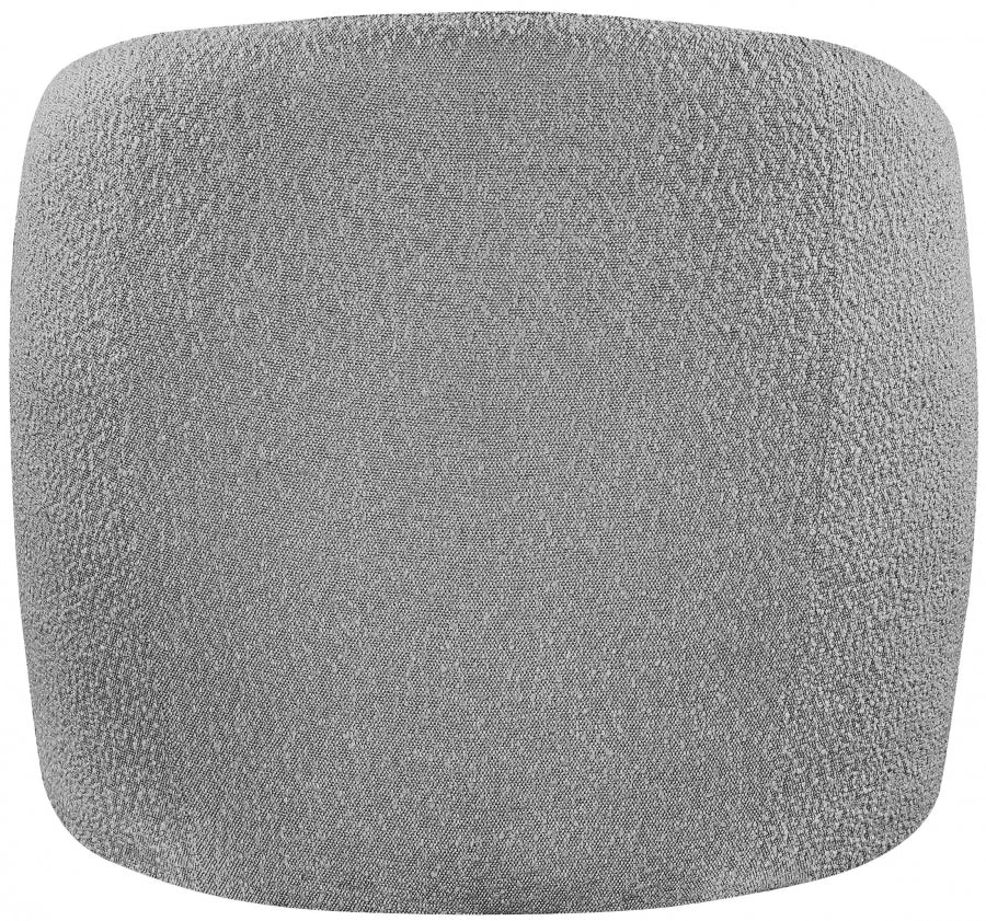 Fauteuil d'appoint rembourré en chenille Vivi