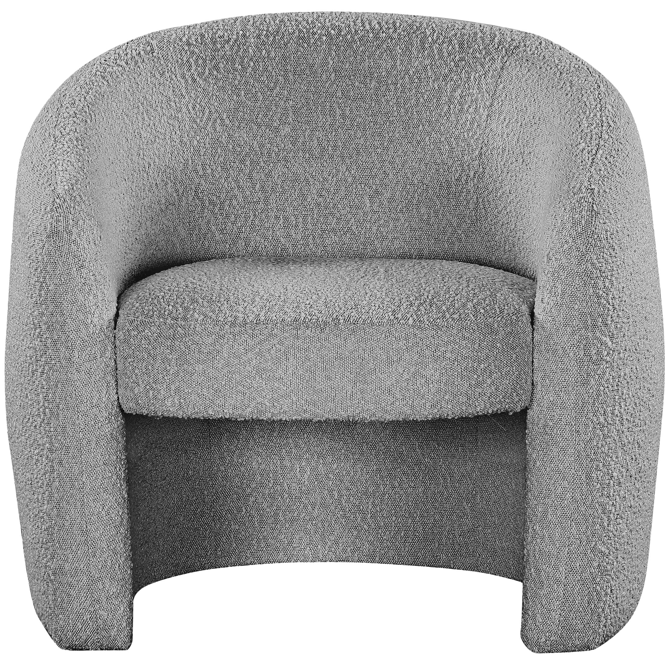Fauteuil d'appoint rembourré en chenille Vivi