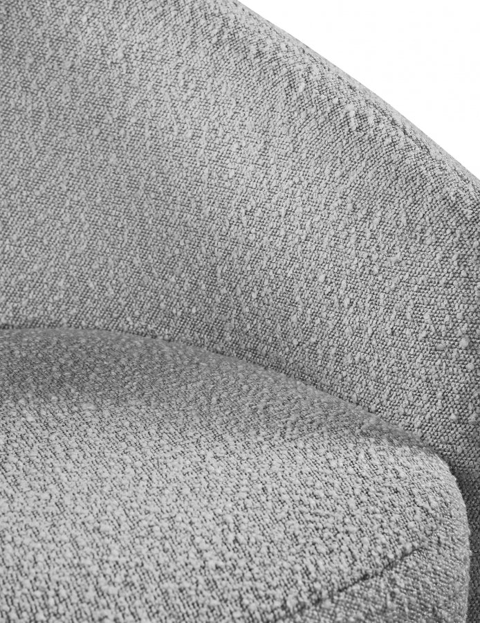 Fauteuil d'appoint rembourré en chenille Vivi