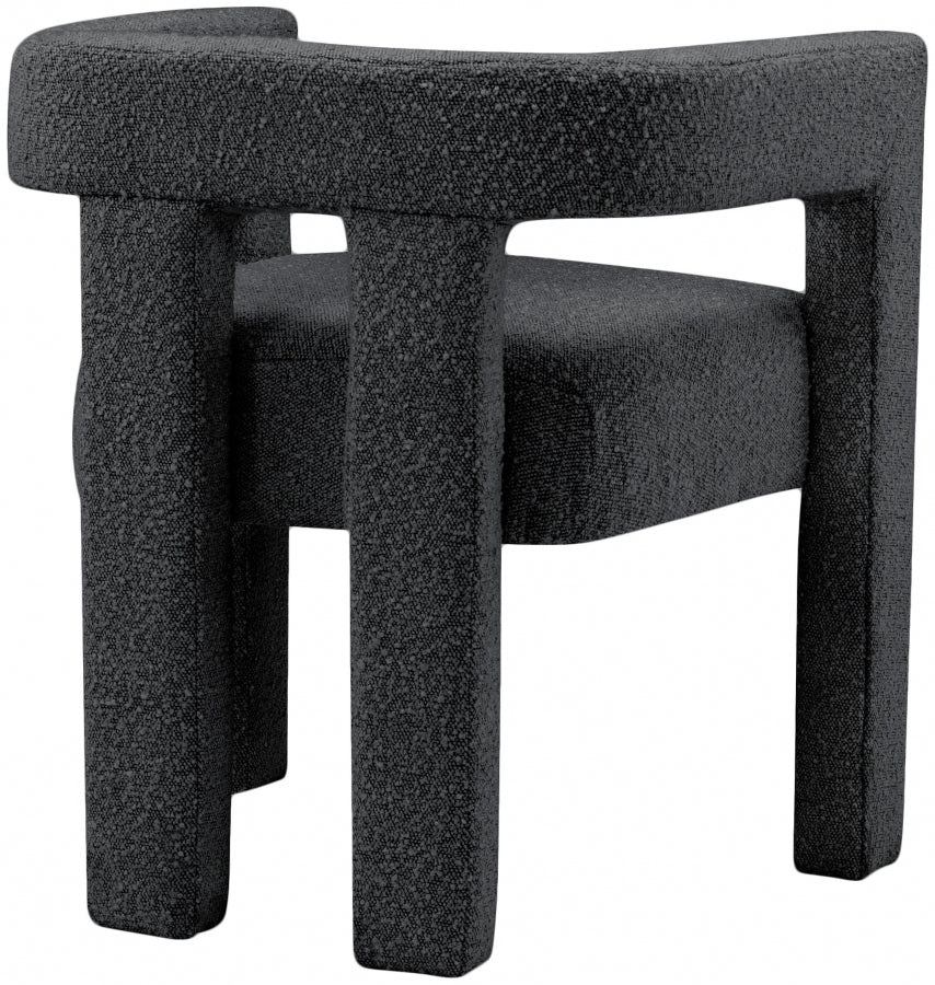 Fauteuil d'appoint rembourré en chenille Vivi