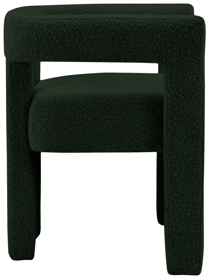 Fauteuil d'appoint rembourré en chenille Vivi