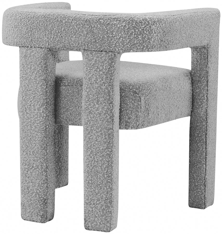 Fauteuil d'appoint rembourré en chenille Vivi