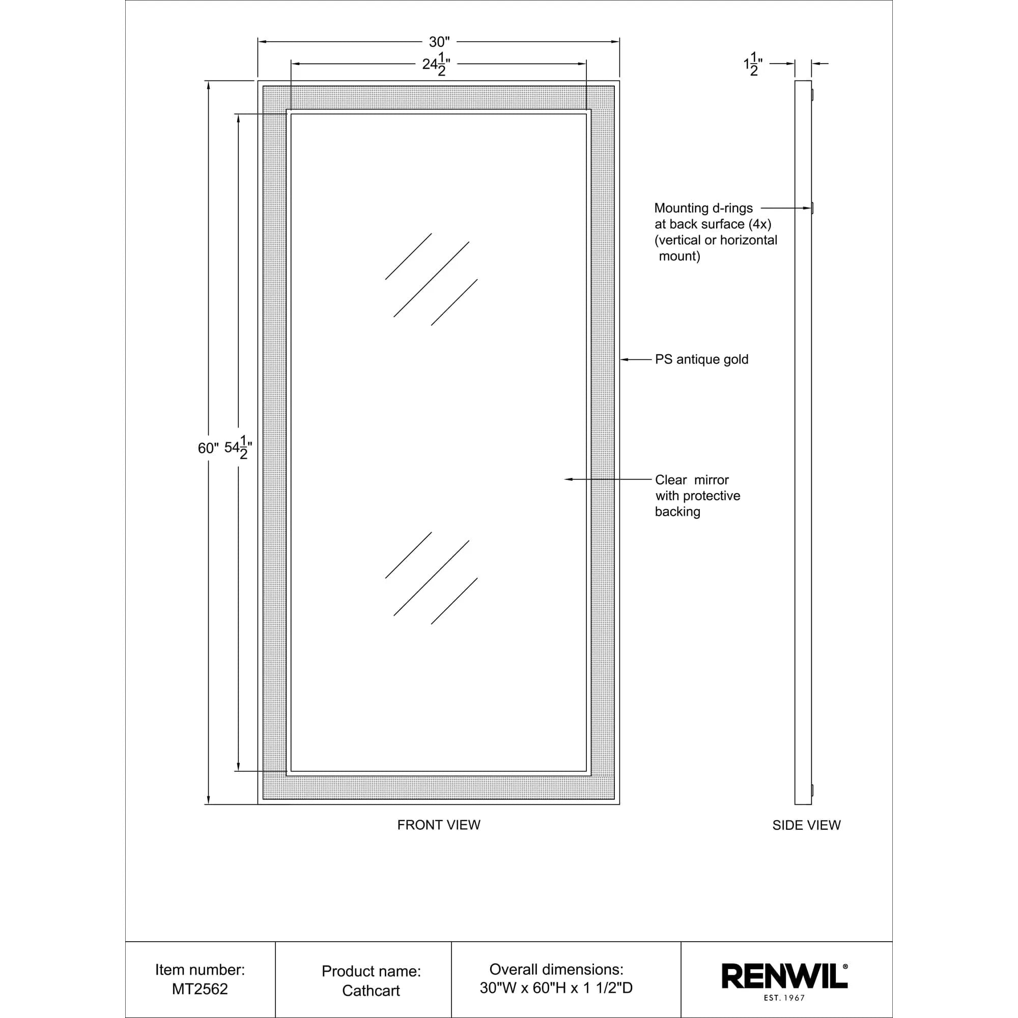 Cathcart Wall Mirror