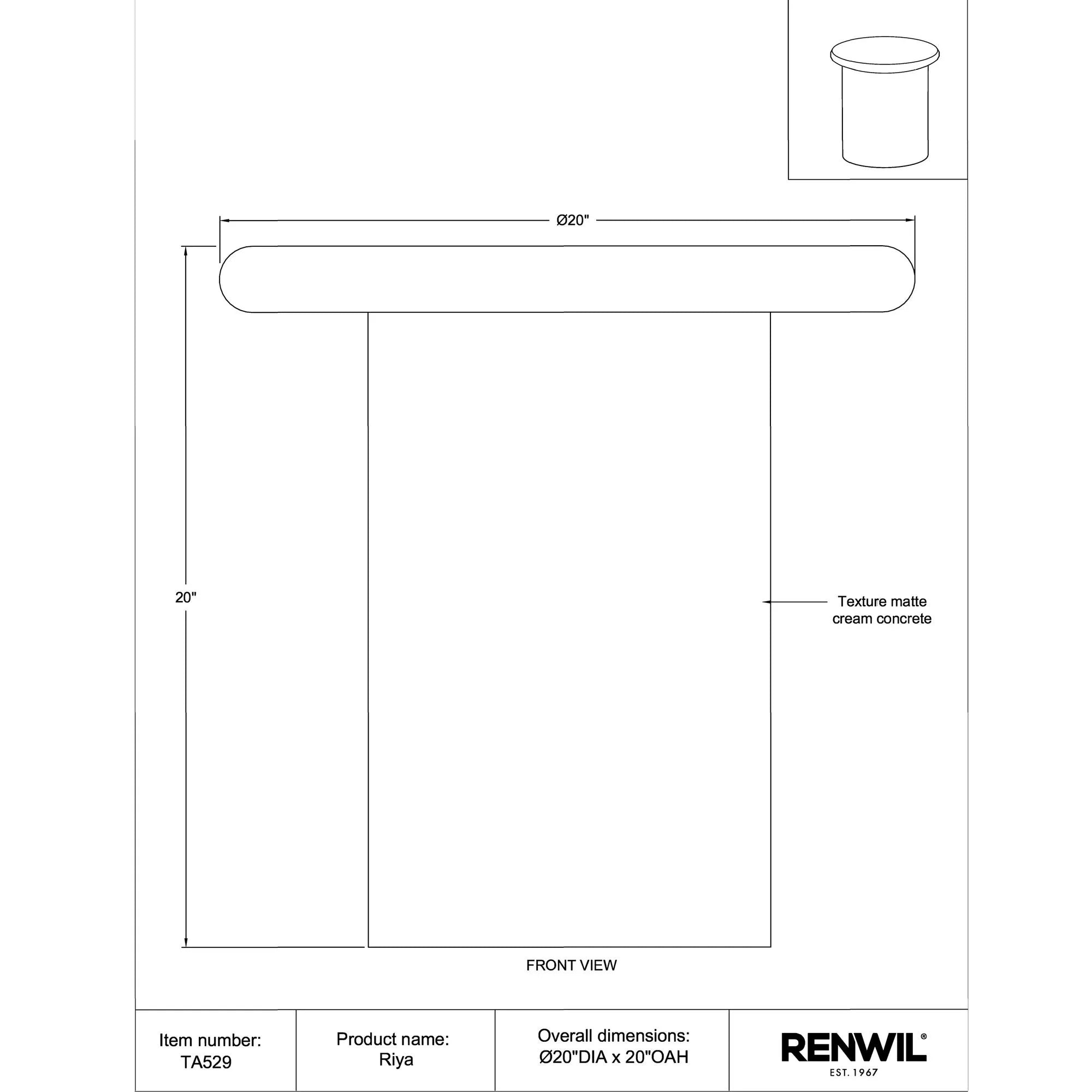Riya Side & End Table