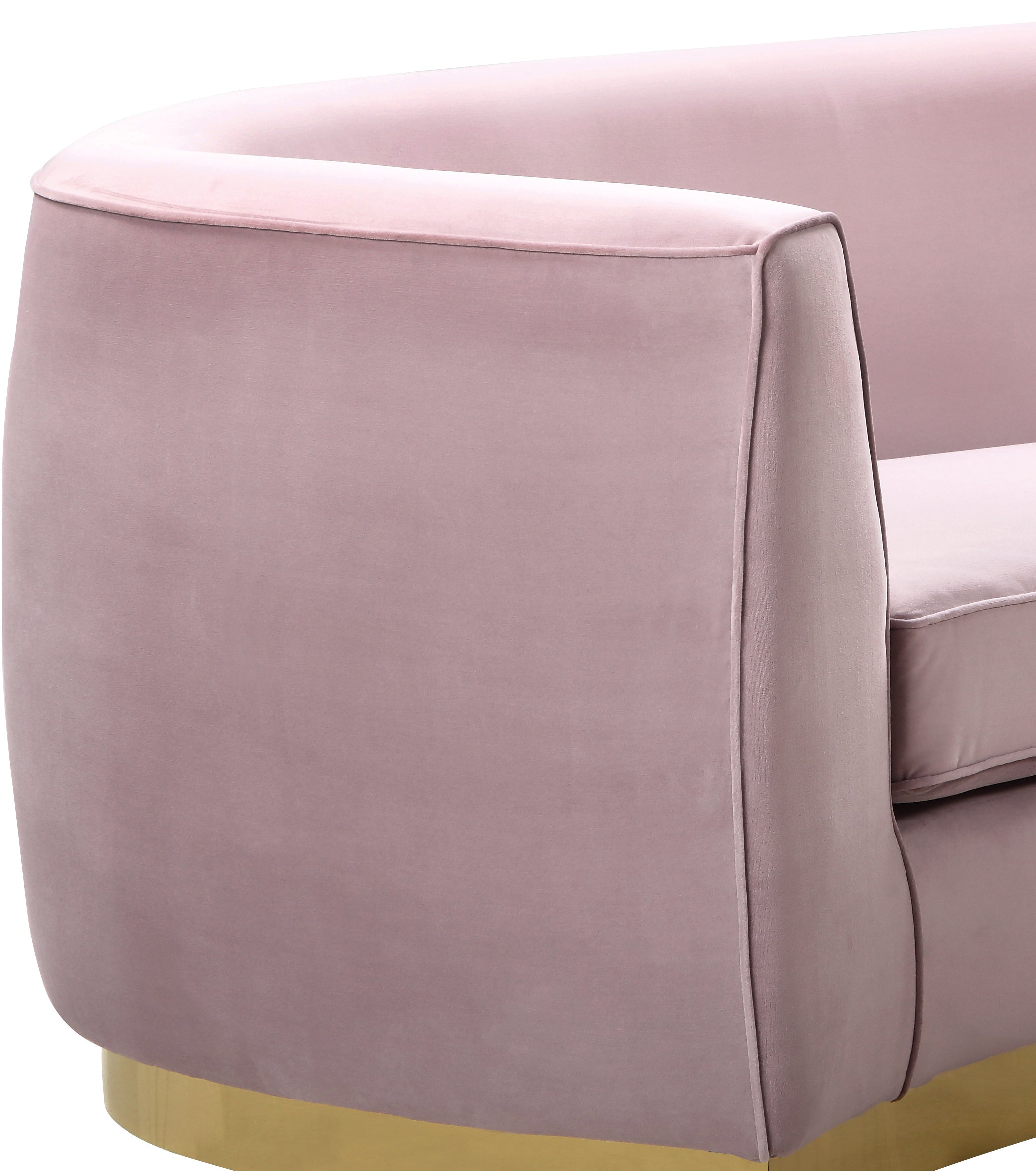 Fauteuil d'appoint rembourré en chenille Vivi