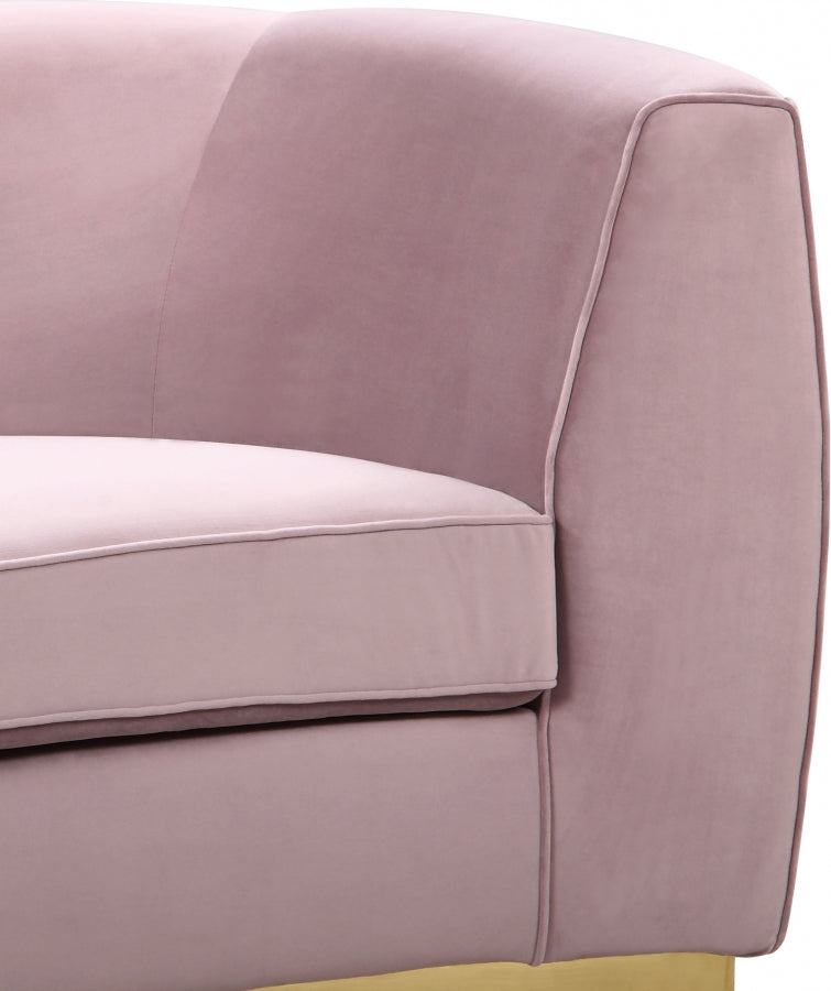 Fauteuil d'appoint rembourré en chenille Vivi