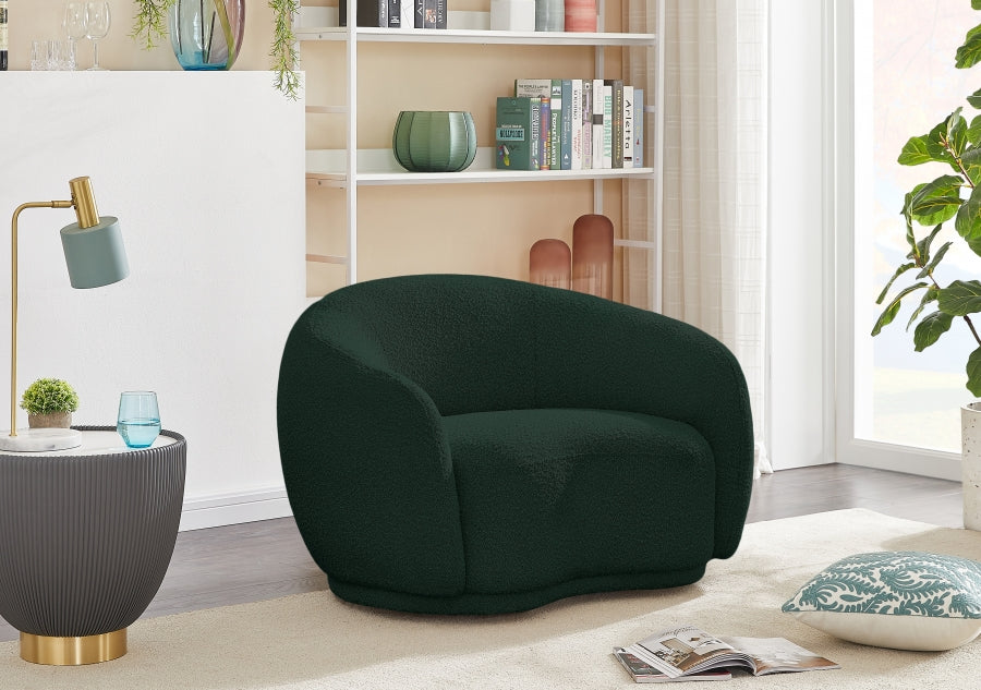 Hyde Boucle Fabric Upholstered Chair