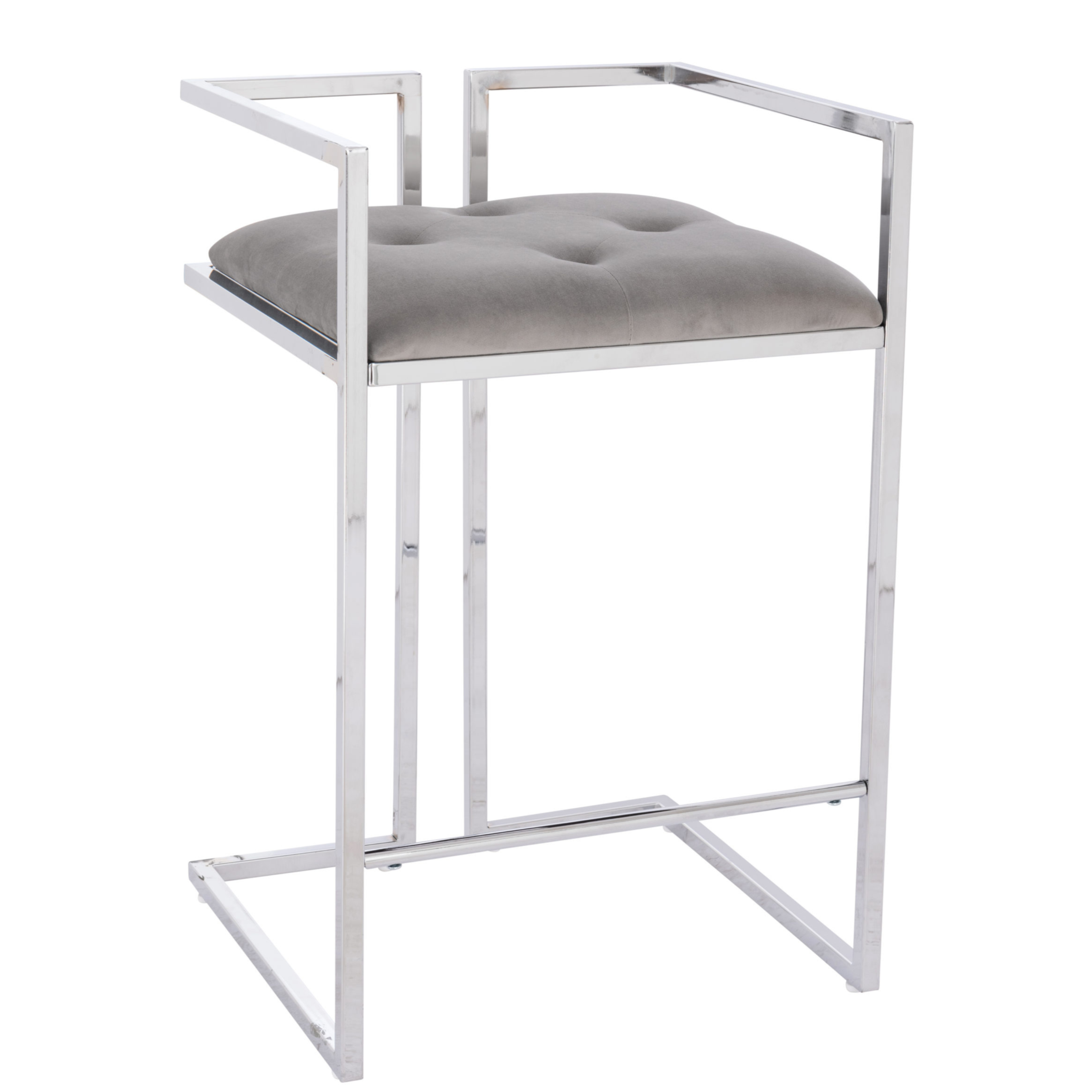 Tabouret Harvey en velours