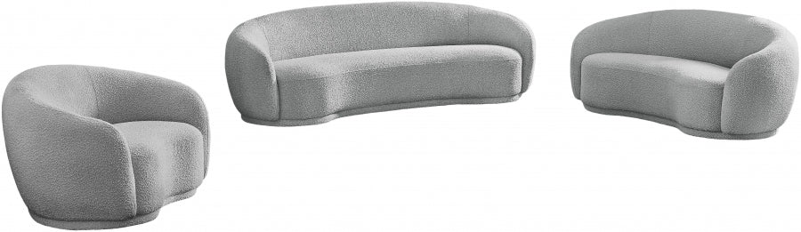 Hyde Boucle Fabric Upholstered Chair