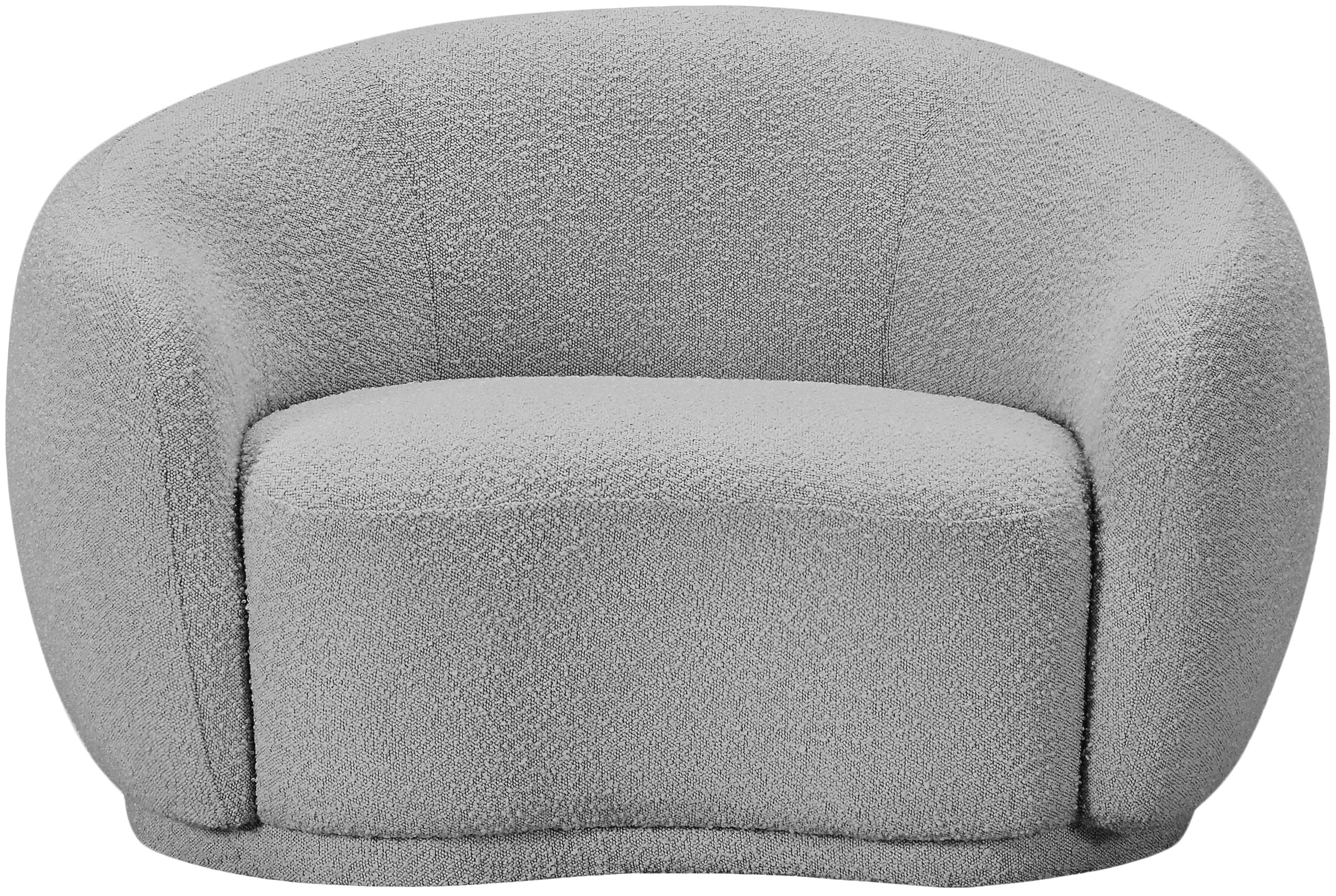 Fauteuil d'appoint rembourré en chenille Vivi