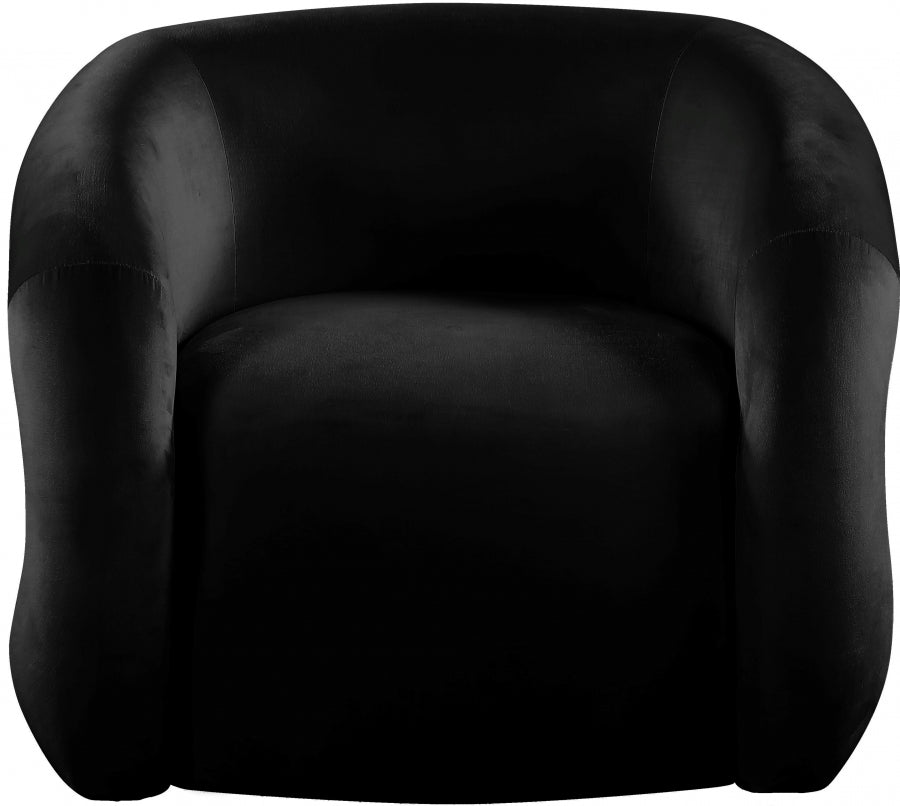Fauteuil d'appoint rembourré en chenille Vivi