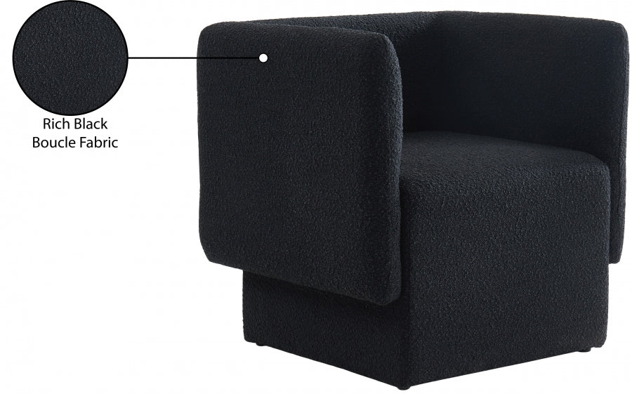 Vera Boucle Fabric Upholstered Accent Chair