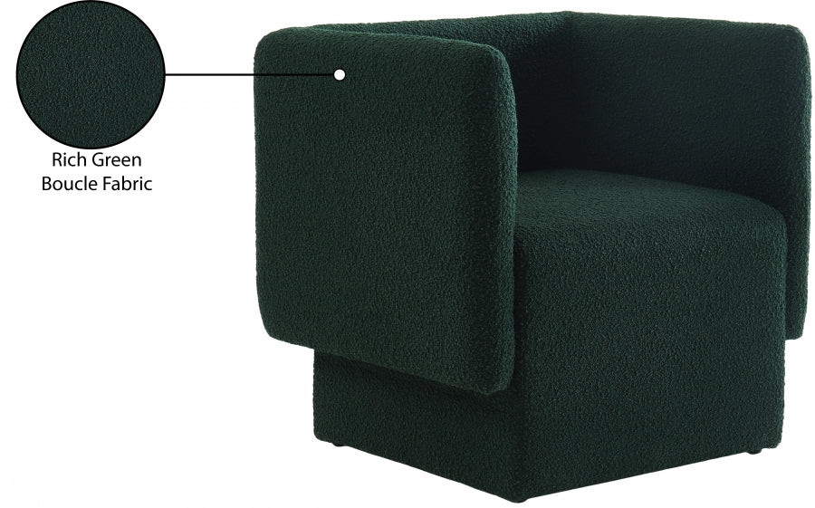 Vera Boucle Fabric Upholstered Accent Chair