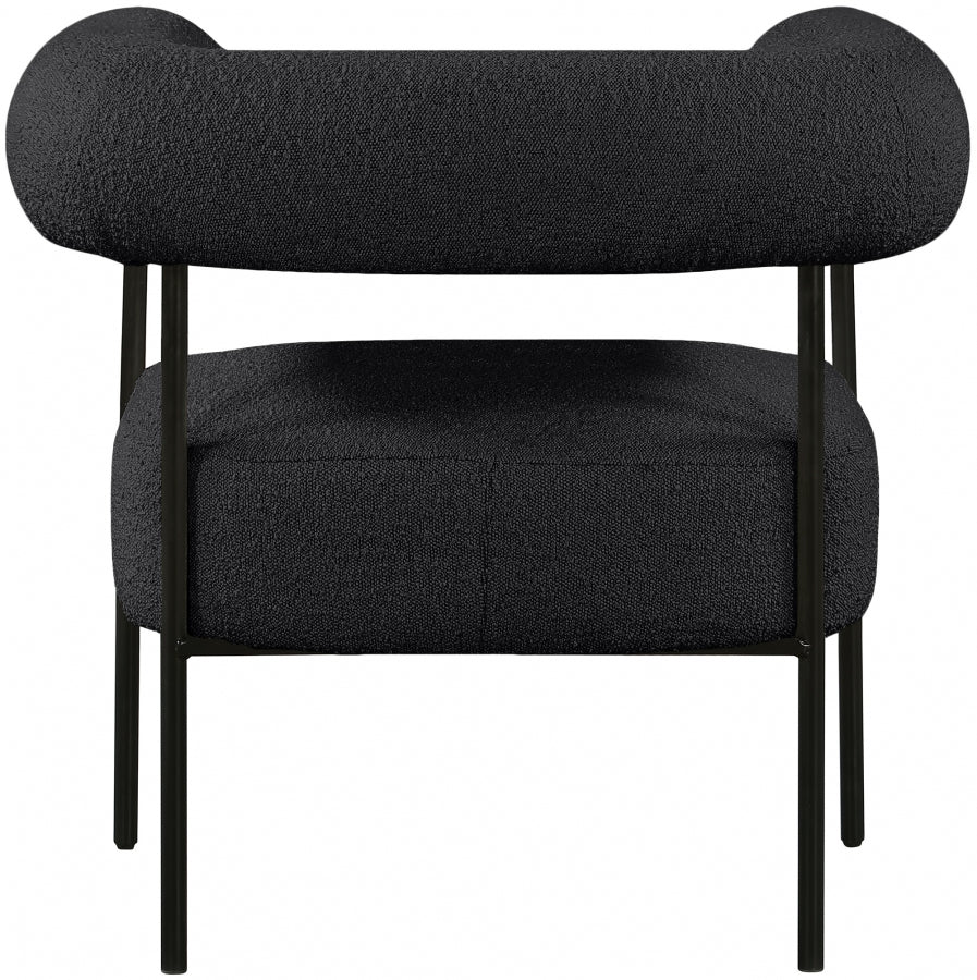 Fauteuil d'appoint rembourré en chenille Vivi