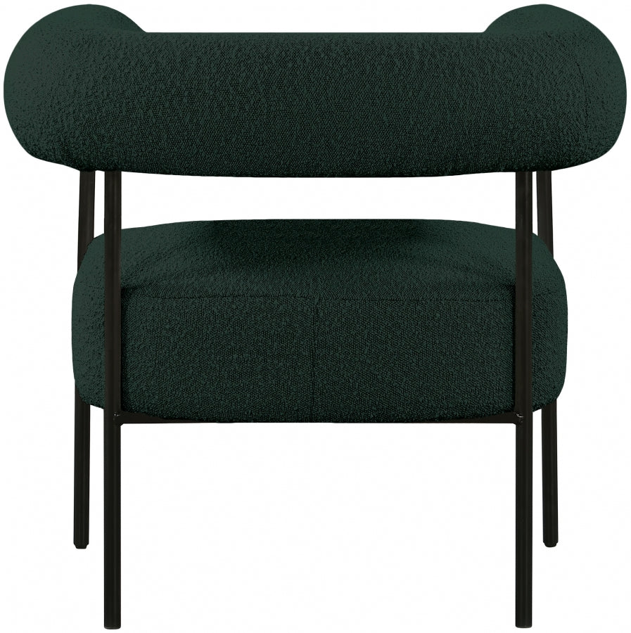 Fauteuil d'appoint rembourré en chenille Vivi