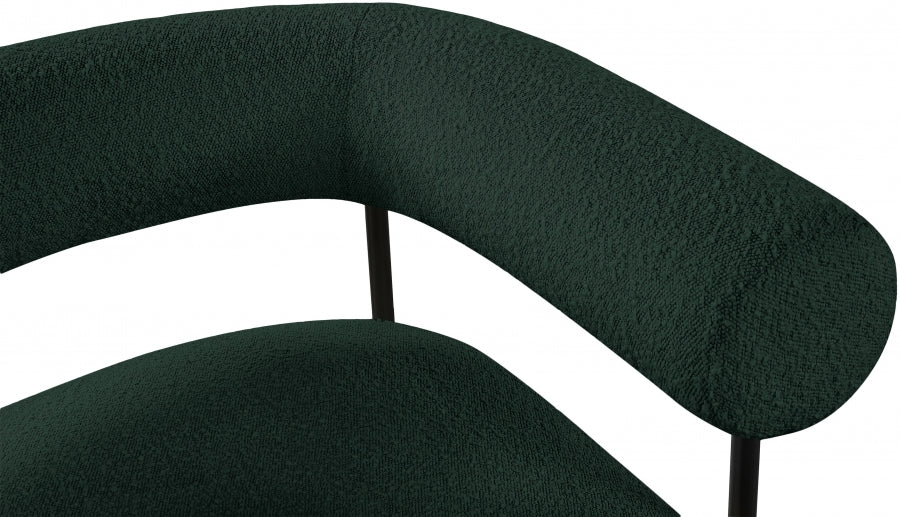 Fauteuil d'appoint rembourré en chenille Vivi