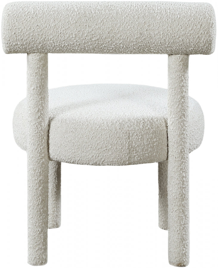 Fauteuil d'appoint rembourré en chenille Vivi