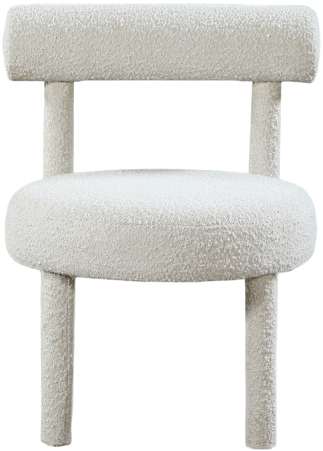 Fauteuil d'appoint rembourré en chenille Vivi
