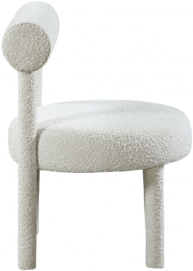 Fauteuil d'appoint rembourré en chenille Vivi