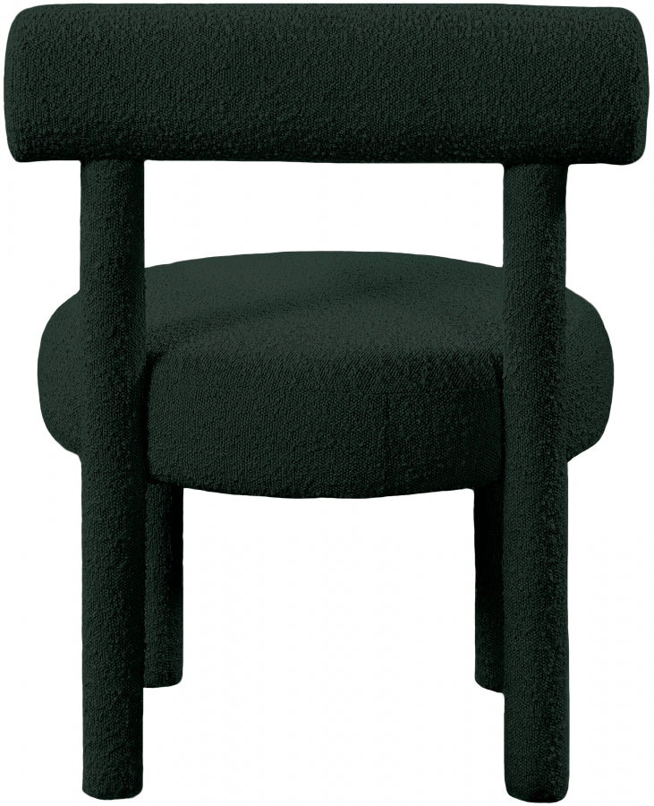 Fauteuil d'appoint rembourré en chenille Vivi
