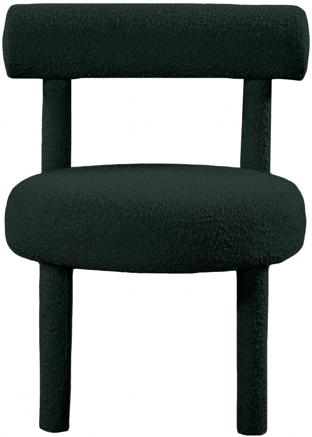 Fauteuil d'appoint rembourré en chenille Vivi