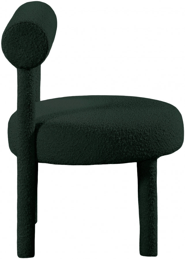 Fauteuil d'appoint rembourré en chenille Vivi