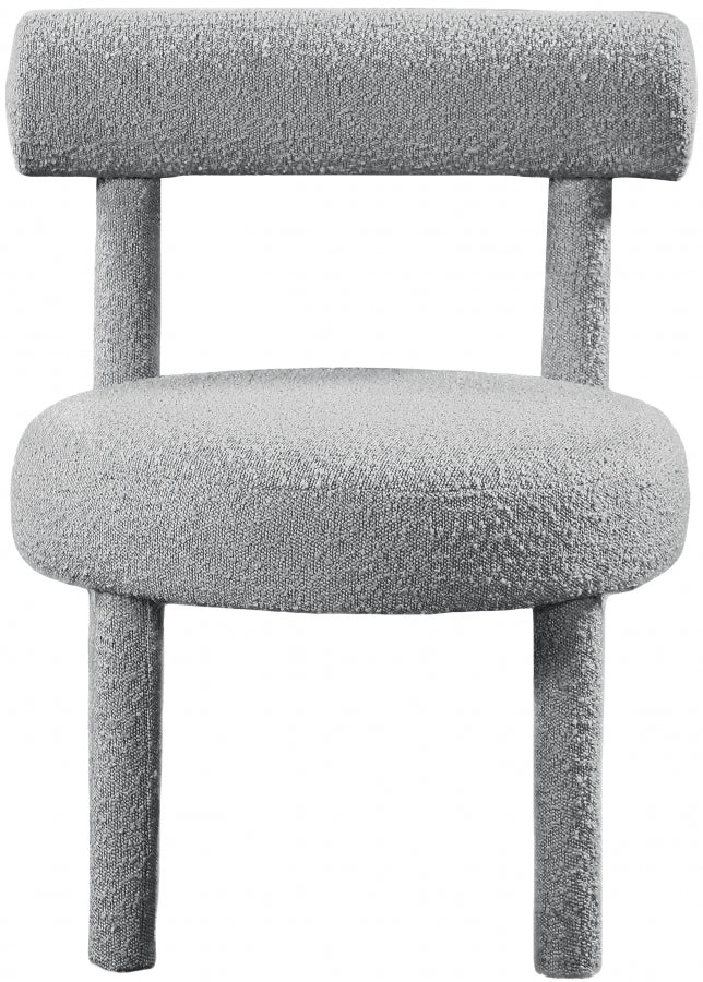 Fauteuil d'appoint rembourré en chenille Vivi