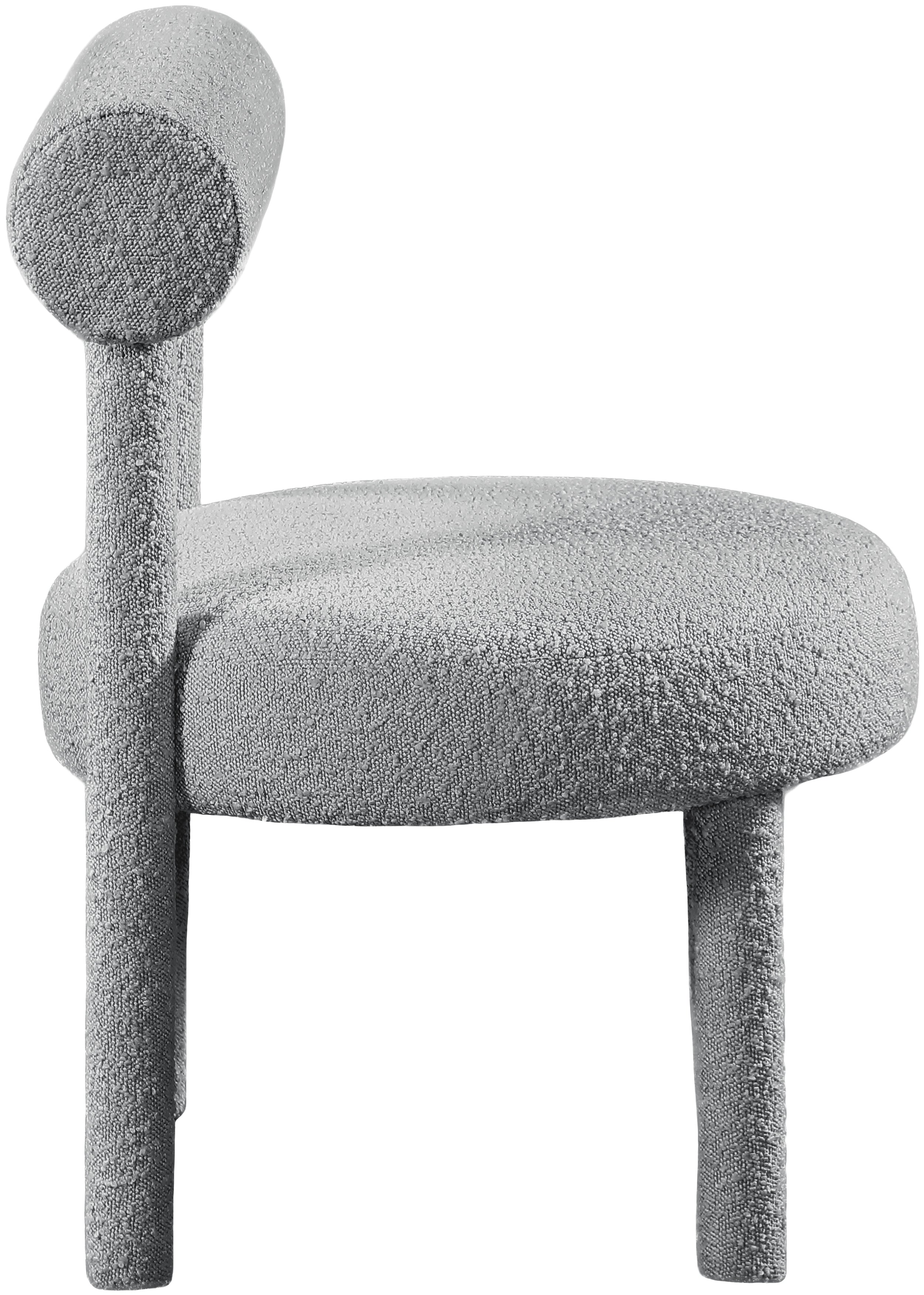 Fauteuil d'appoint rembourré en chenille Vivi