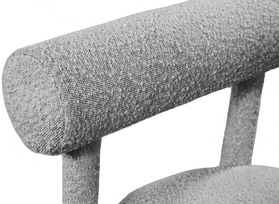 Fauteuil d'appoint rembourré en chenille Vivi