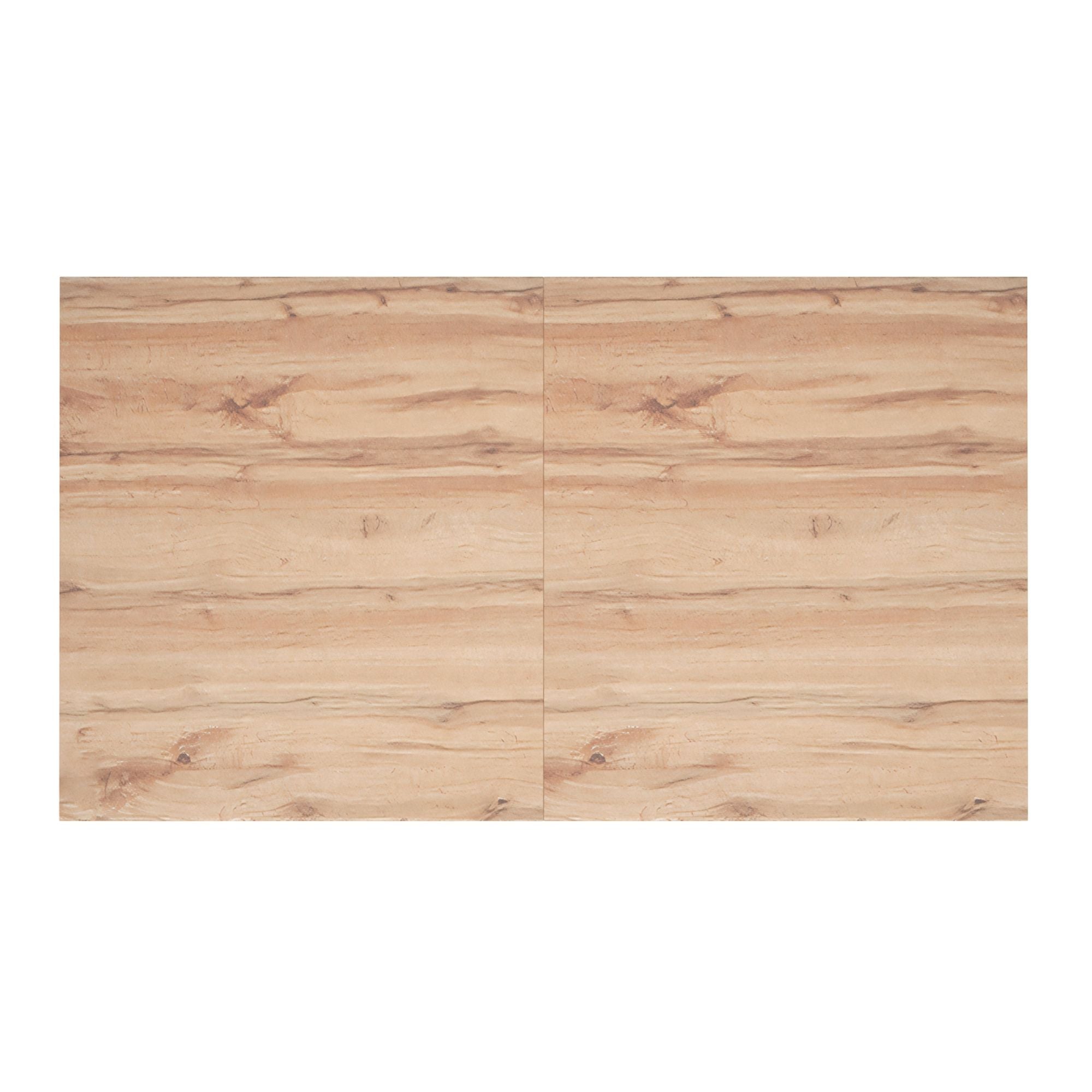 Forna Dining Table w/Extension in Natural and Black