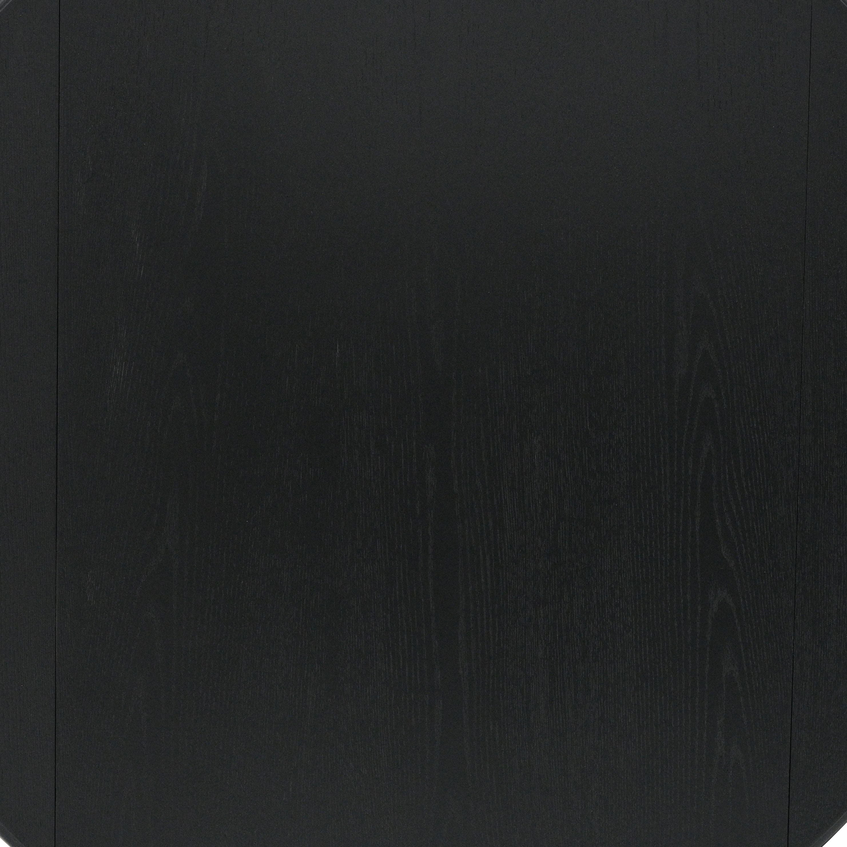Conrad Round Dining Table in Black