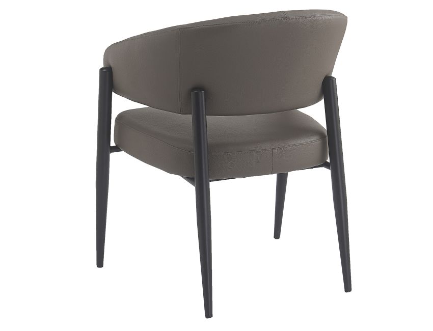 Bronson Dining Chair - Set of 2 in Stone and Black