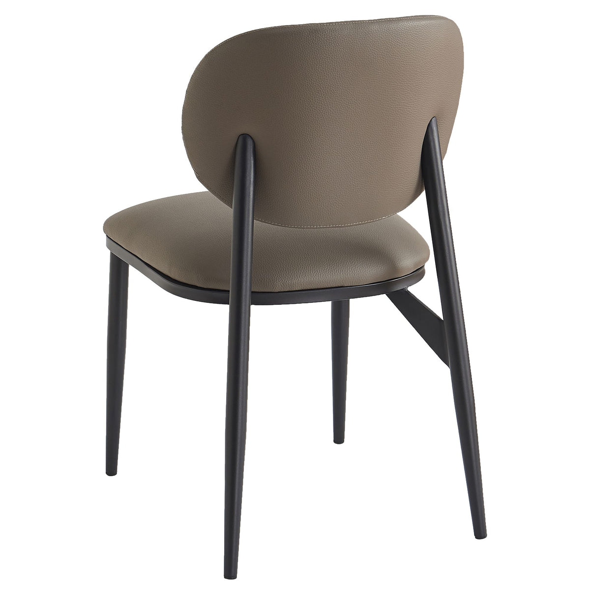 Gideon Dining/Lounge Chair, Set of 4 in Black and Black