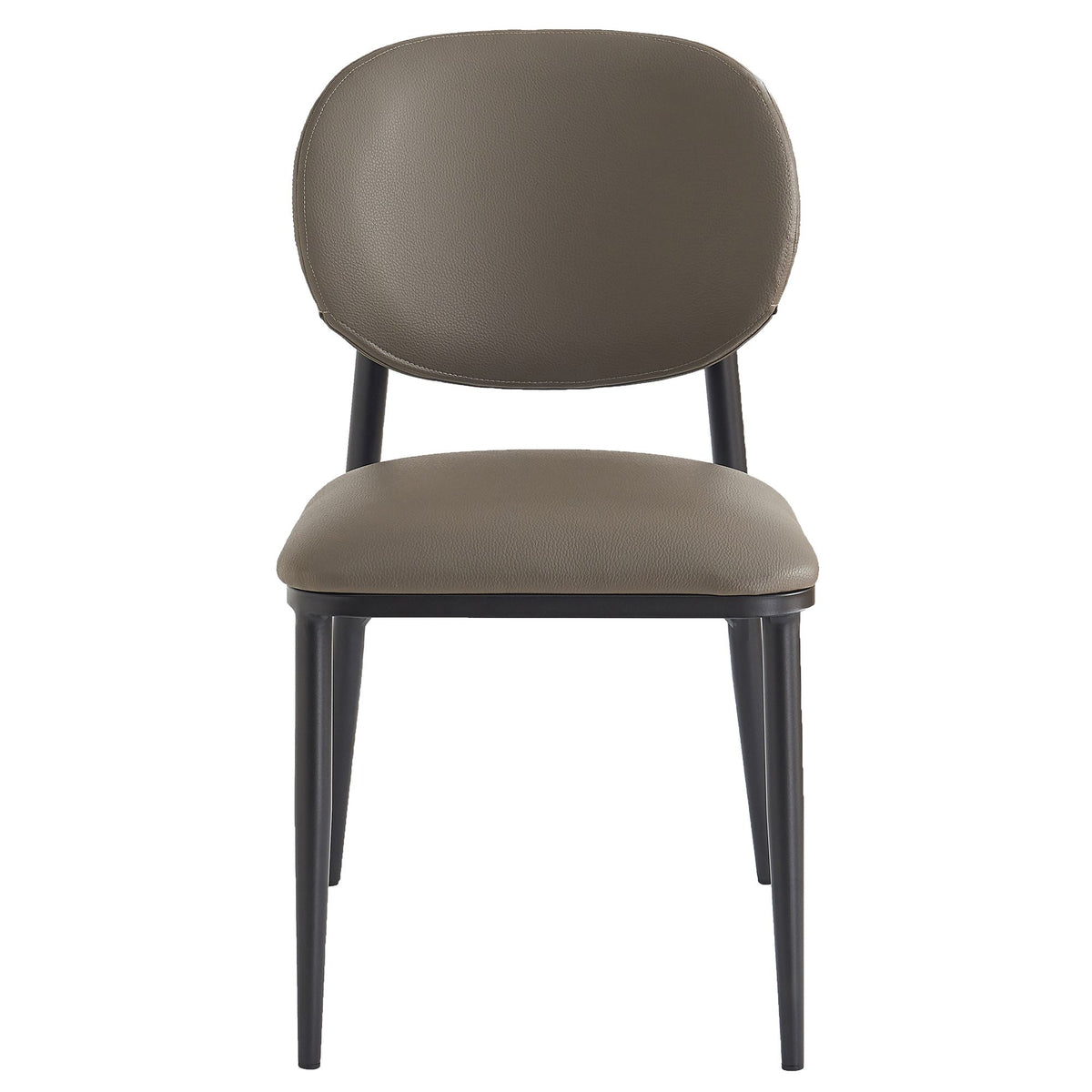 Gideon Dining/Lounge Chair, Set of 4 in Black and Black