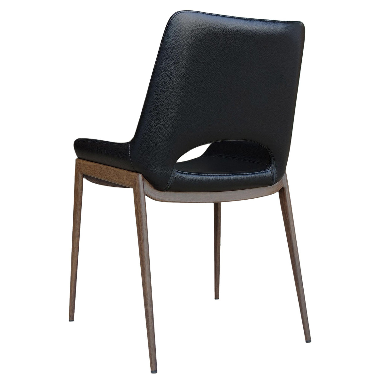Icona Dining Chair, Set of 6 in (Walnut finished legs)