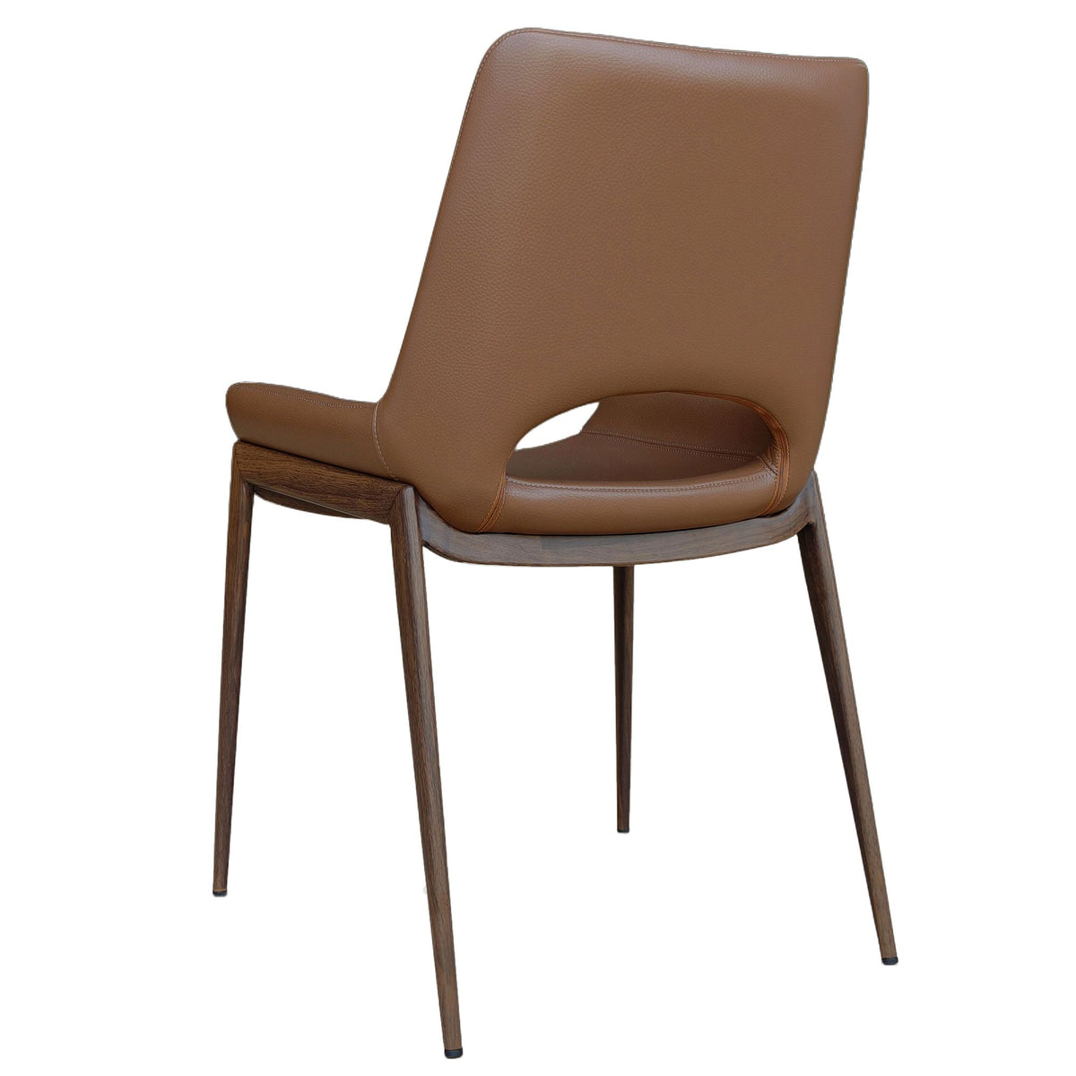 Icona Dining Chair, Set of 6 in (Walnut finished legs)