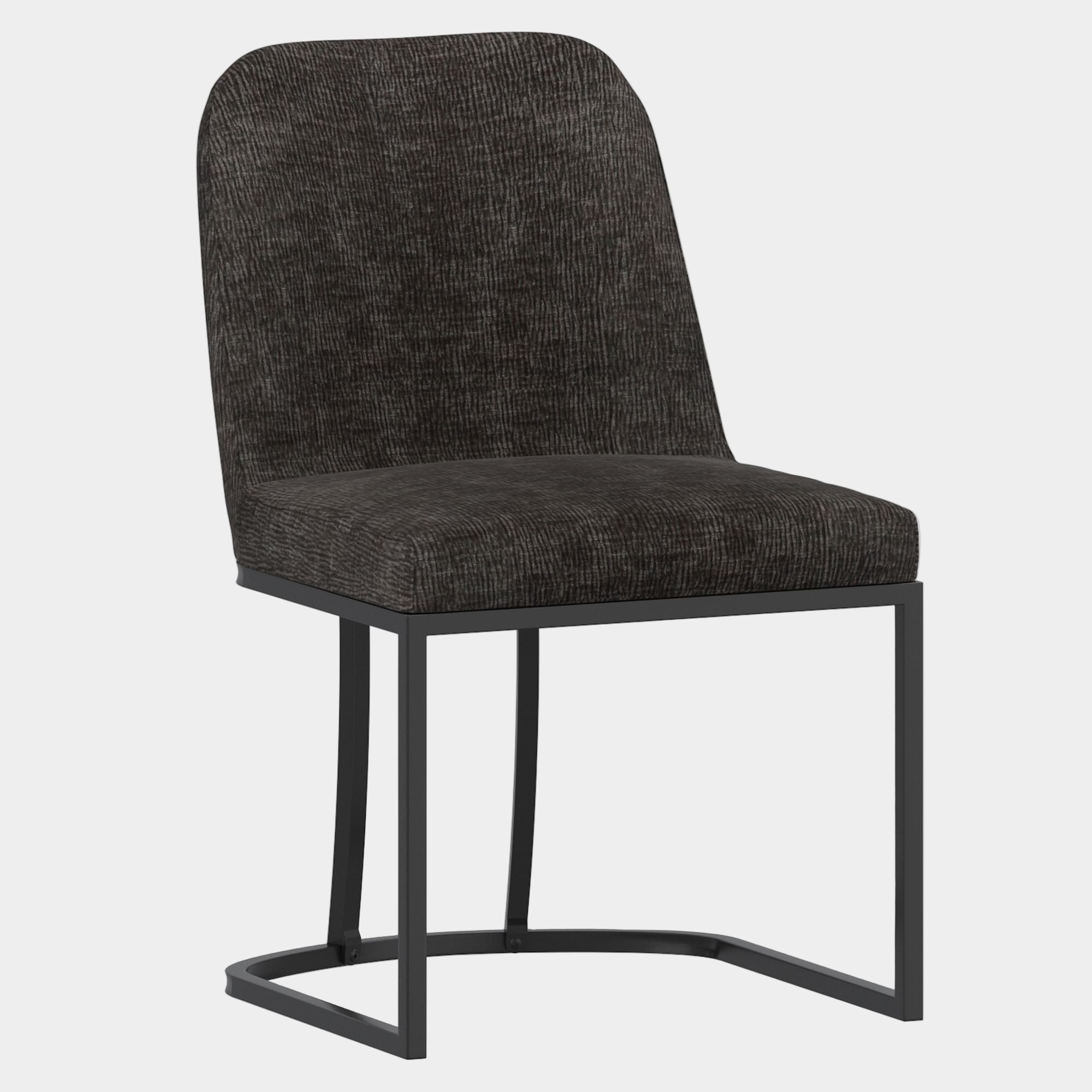Dario Dining Chair, Set of 2 in Charcoal