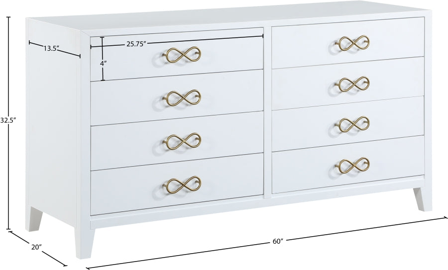 Commode à nœud papillon