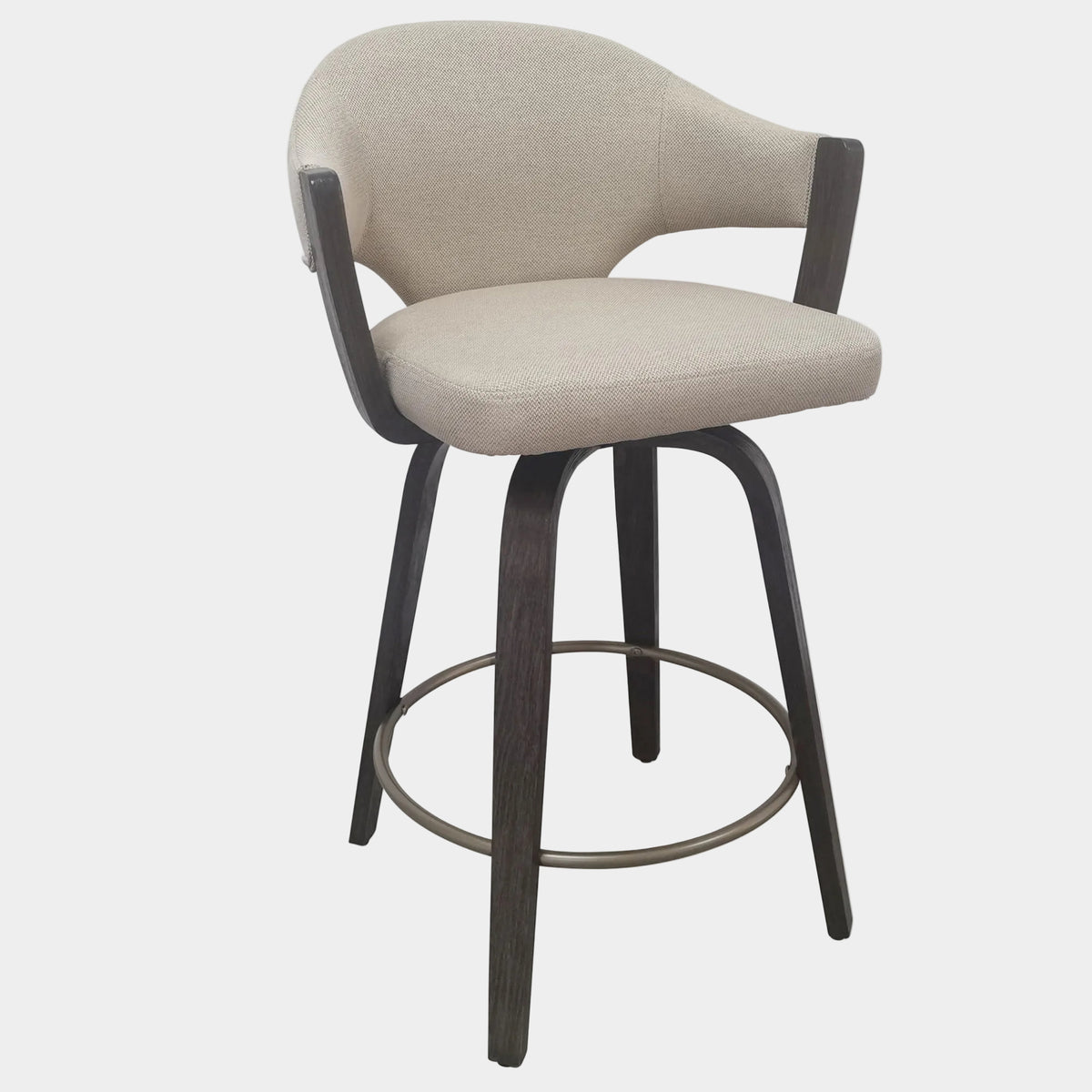 Freya Counter Stool with Swivel, Set of 2