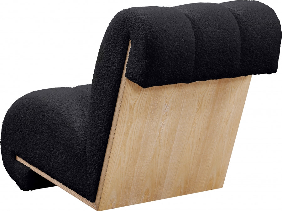 Swoon Faux Sheepskin Upholstered Accent Chair