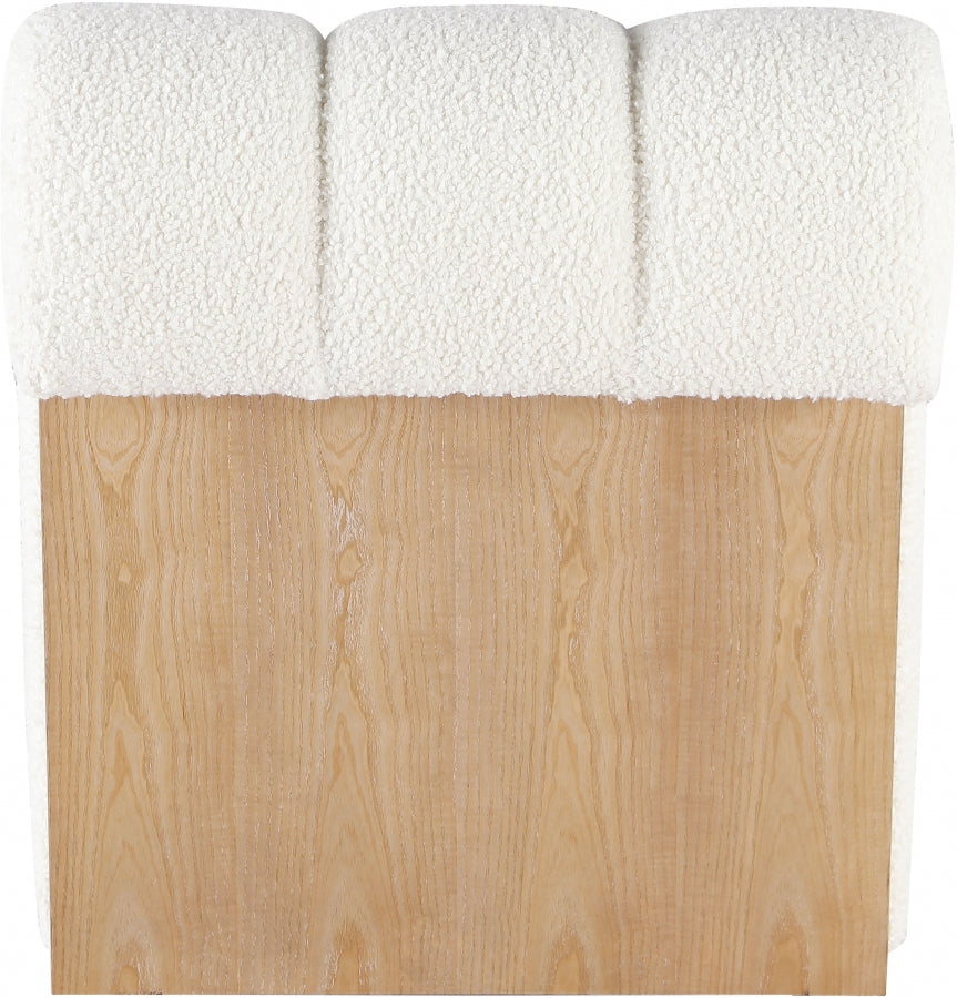 Swoon Faux Sheepskin Upholstered Accent Chair