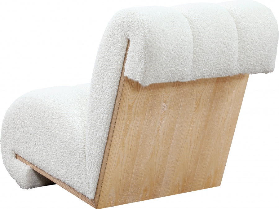 Swoon Faux Sheepskin Upholstered Accent Chair
