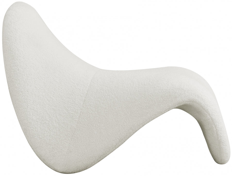 Fauteuil d'appoint rembourré en chenille Vivi