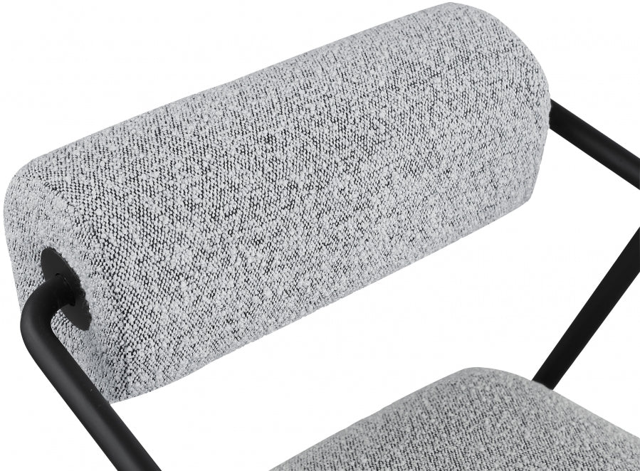 Fauteuil d'appoint rembourré en chenille Vivi
